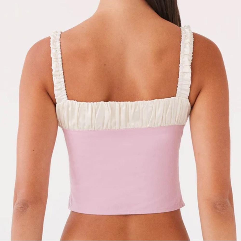 NWT Peppermayo Exclusive - Ryder Bustier Top - Pink - Picture 2 of 7